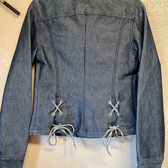 COOGI Australia Down Under Blue Denim Jean Jacket Size Small New W/O Tags - Picture 9 of 9